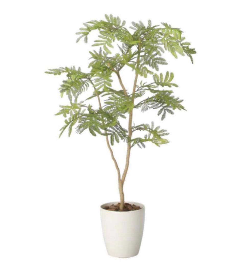 光触媒　人工観葉植物　ウォールグリーン　フェイクグリーン　ねむの木90