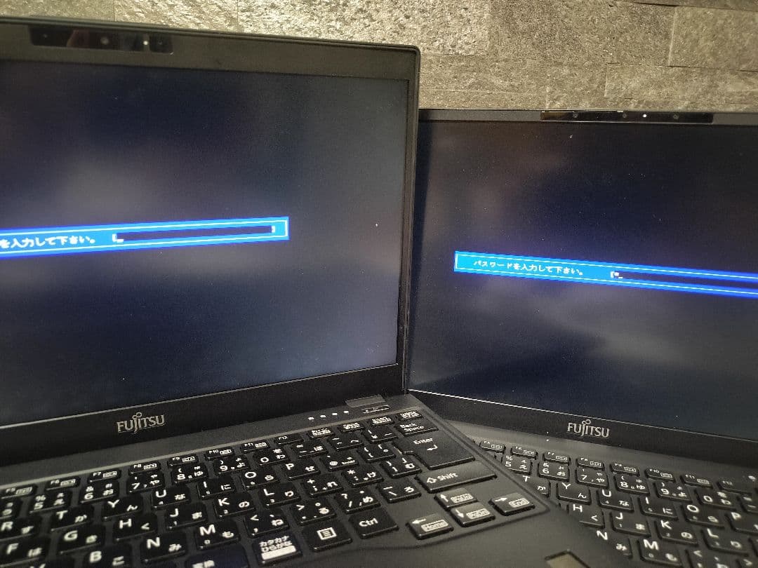 富士通 美品 corei7 第11世代 と 第8世代 計2台 起動ジャンク