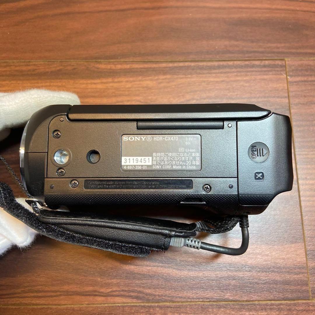 SONY HDR-CX470 ビデオカメラ 3063