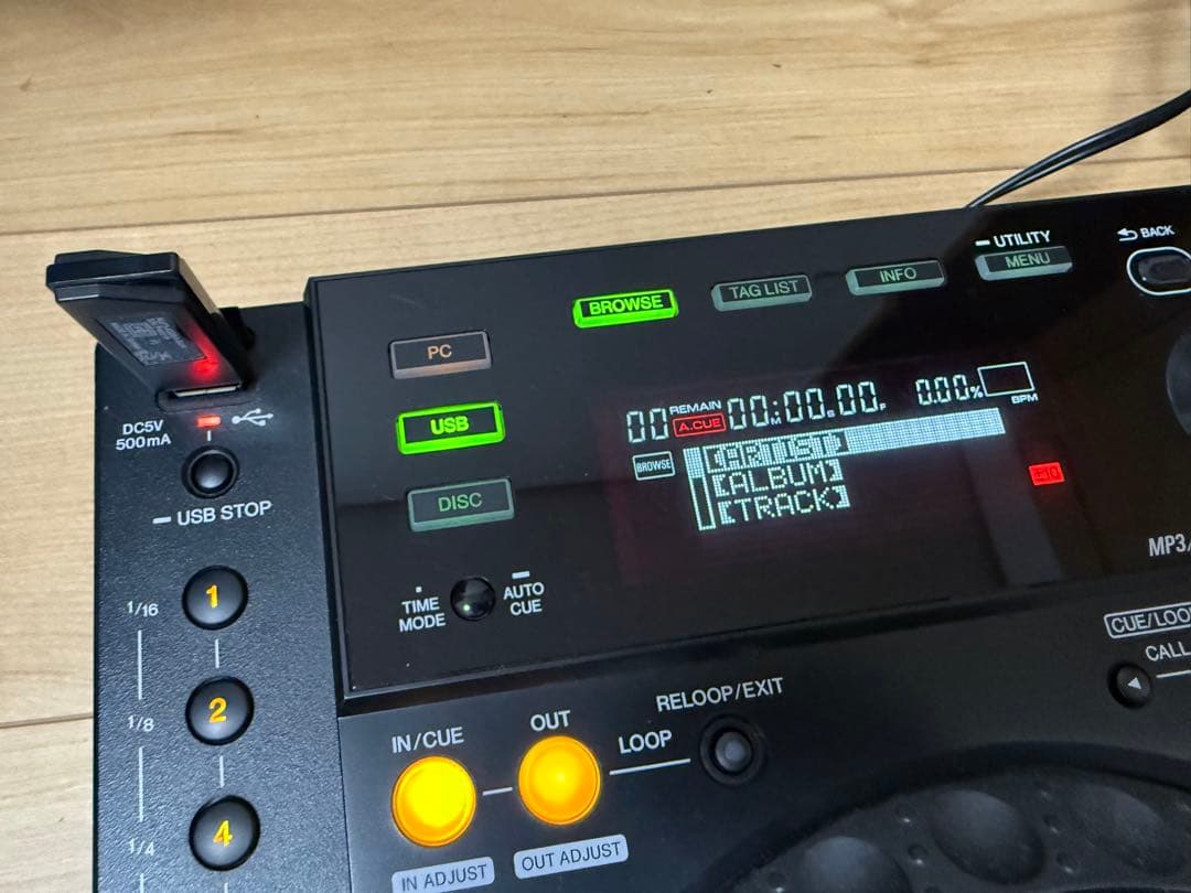 Pioneer CDJ-850-K 動作確認済み