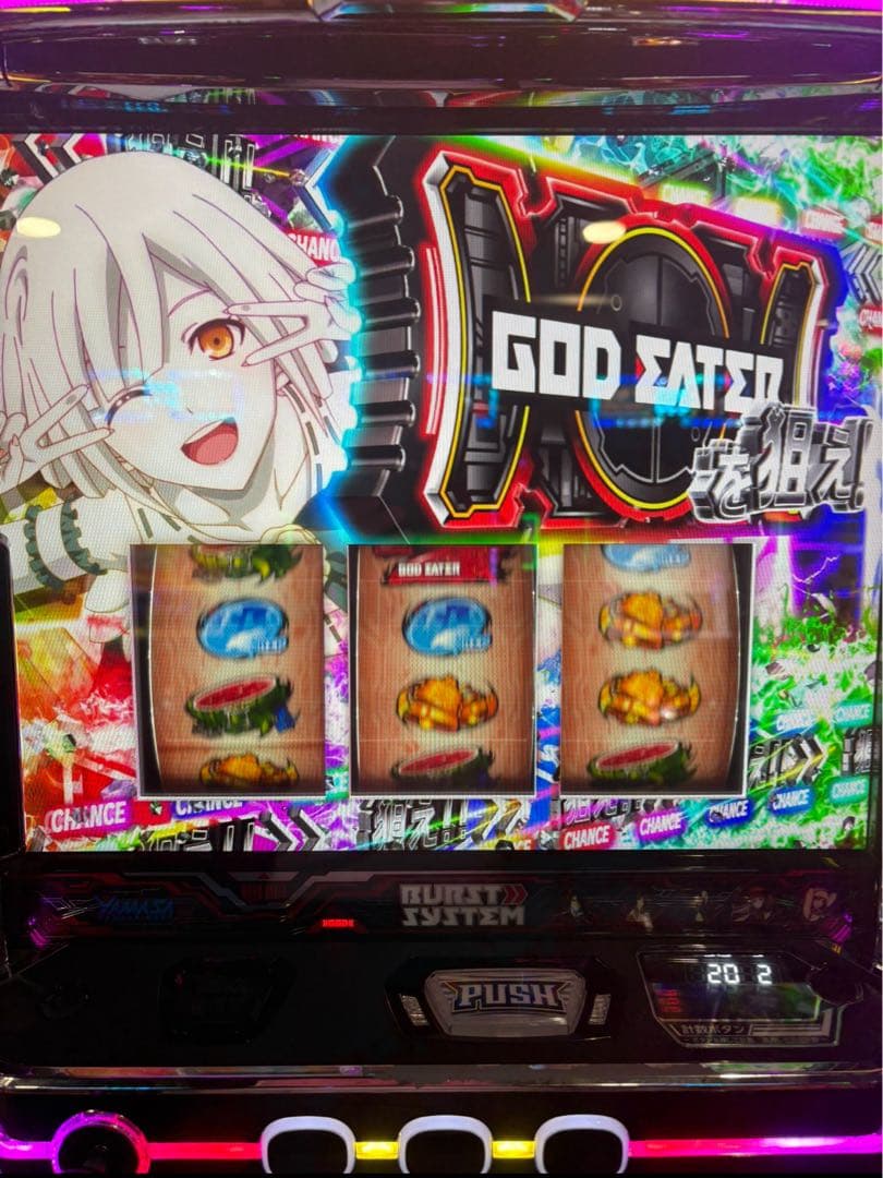 スマスロ ゴッドイーター 実機！ 選べるオプション多数！ 送料無料！