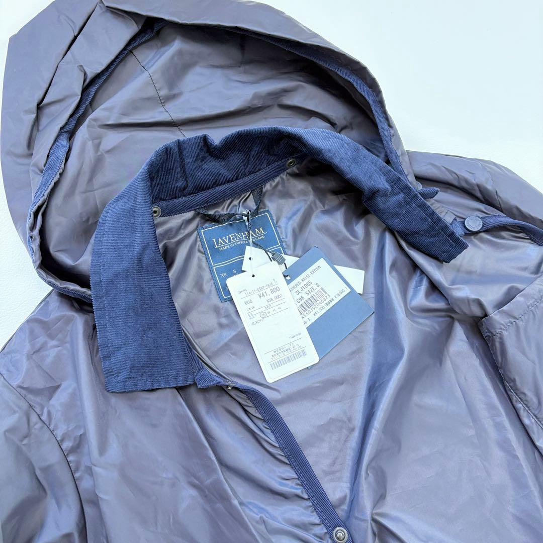 新品タグ付き✨　ラベンハム　レショップ　別注　パッカブル　コート　ネイビー
