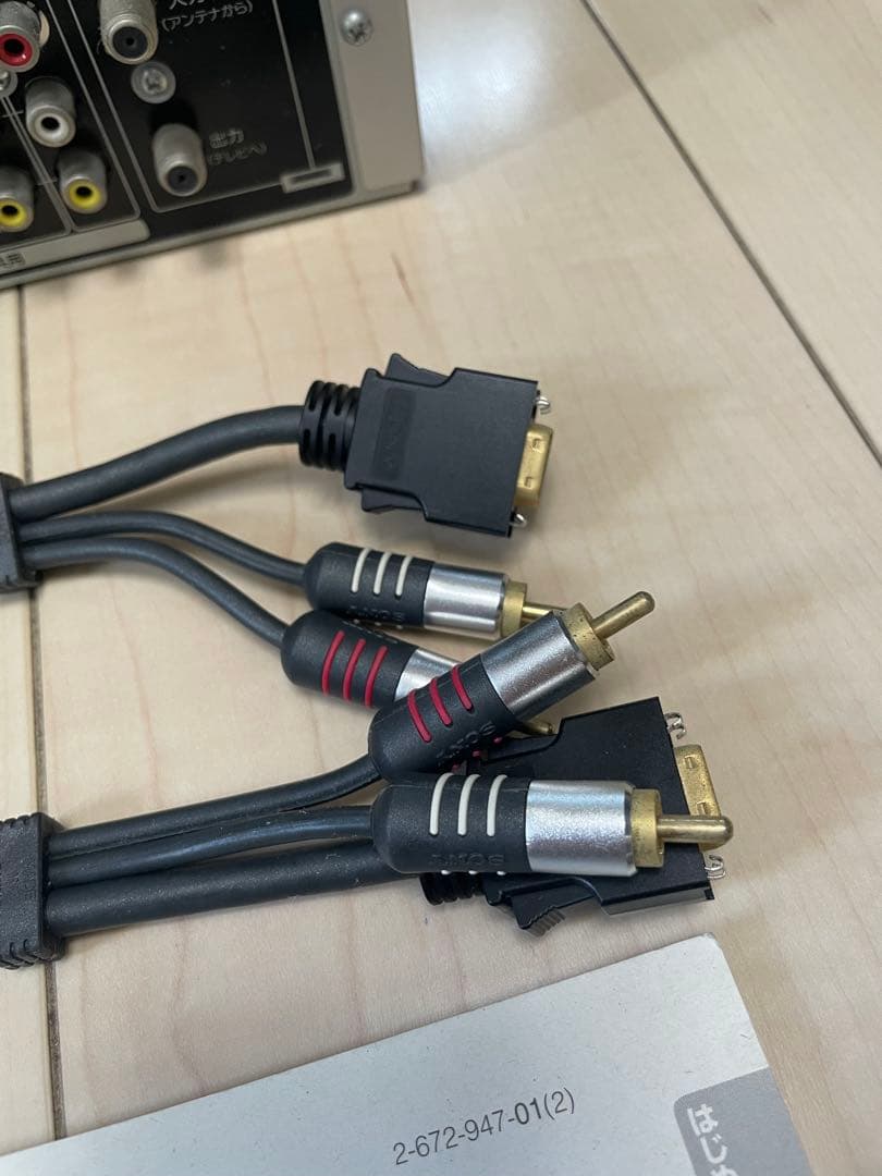 SONY RDR-VH85 VHS一体型DVDレコーダー ソニー 06年 スゴ録