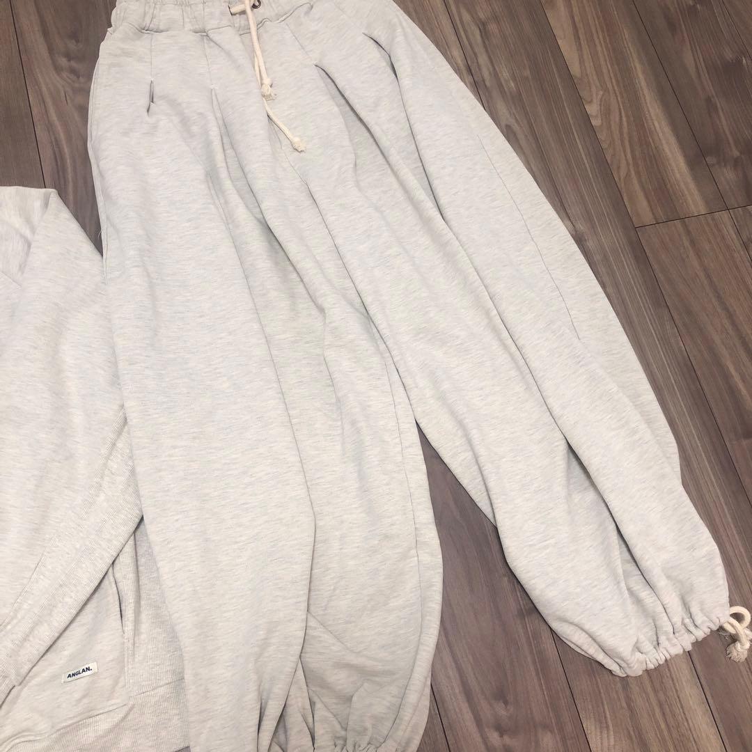 ANGLAN アングラン スウェット セットアップ