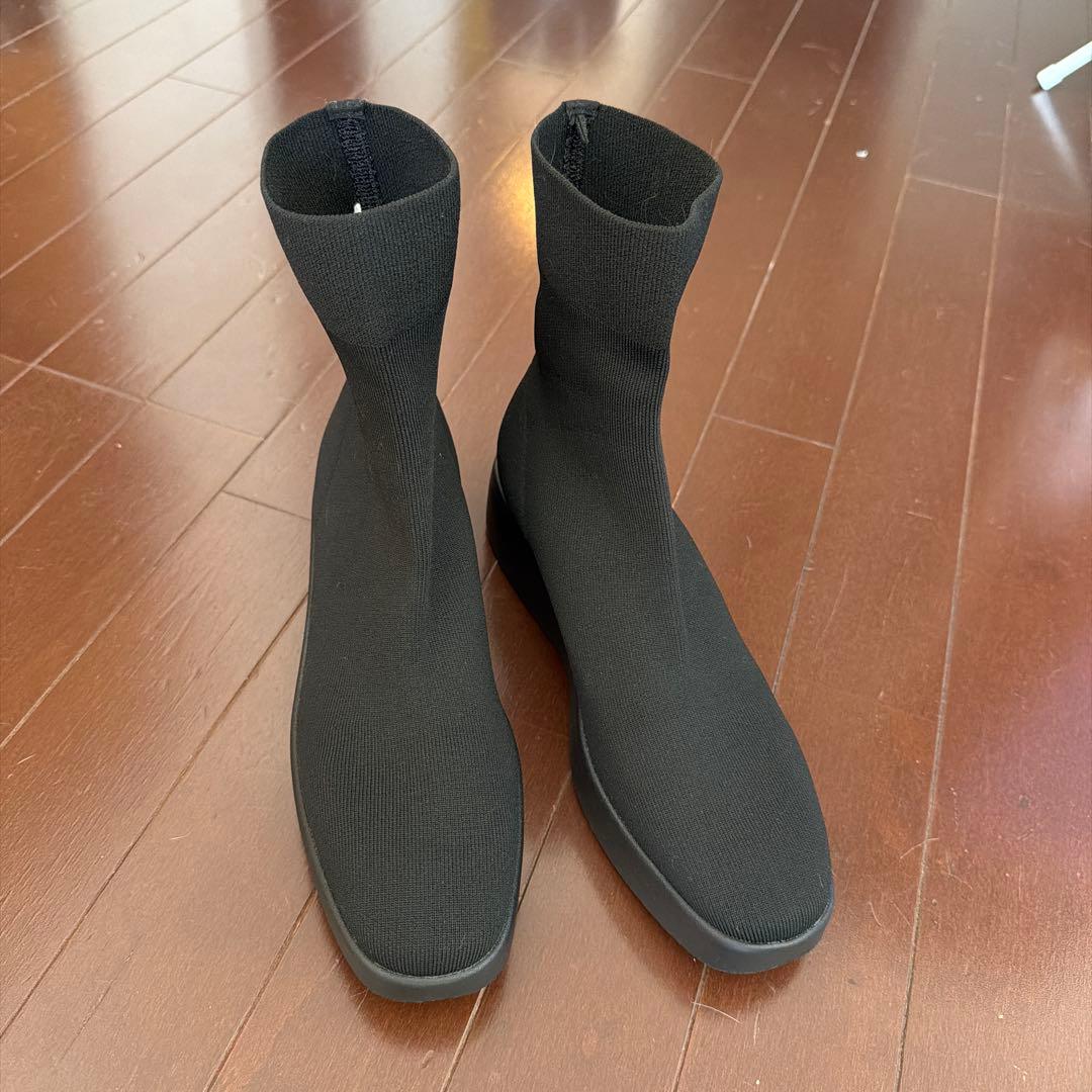 プラットフォーム ストレッチブーツ　25cm 7