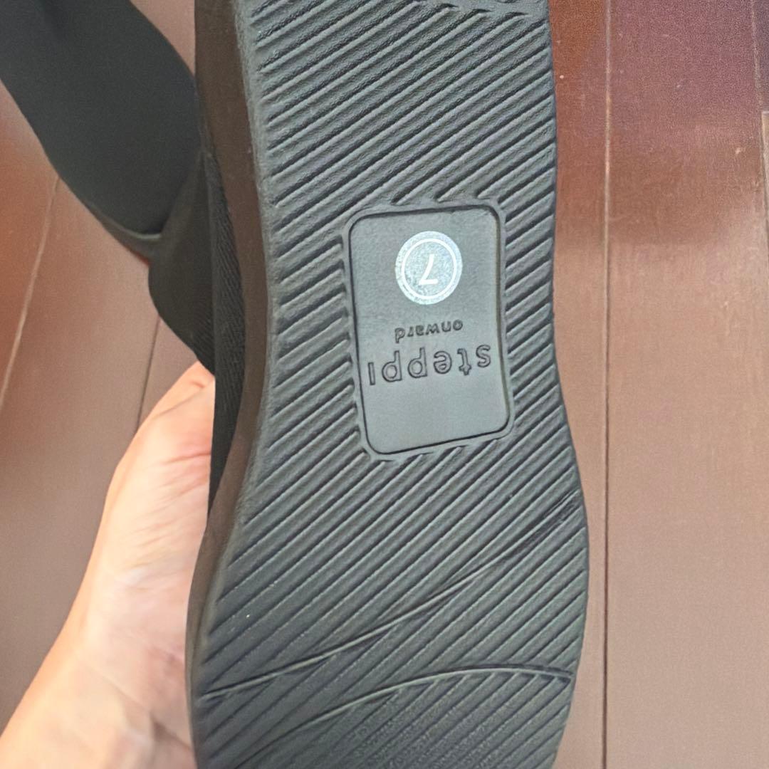 プラットフォーム ストレッチブーツ　25cm 7