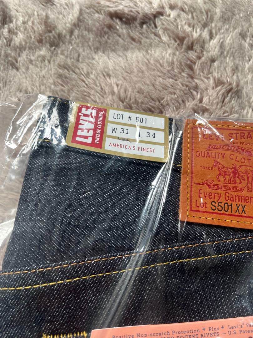 【新品未使用品】LVC S501XX 1944 大戦モデル W31L34