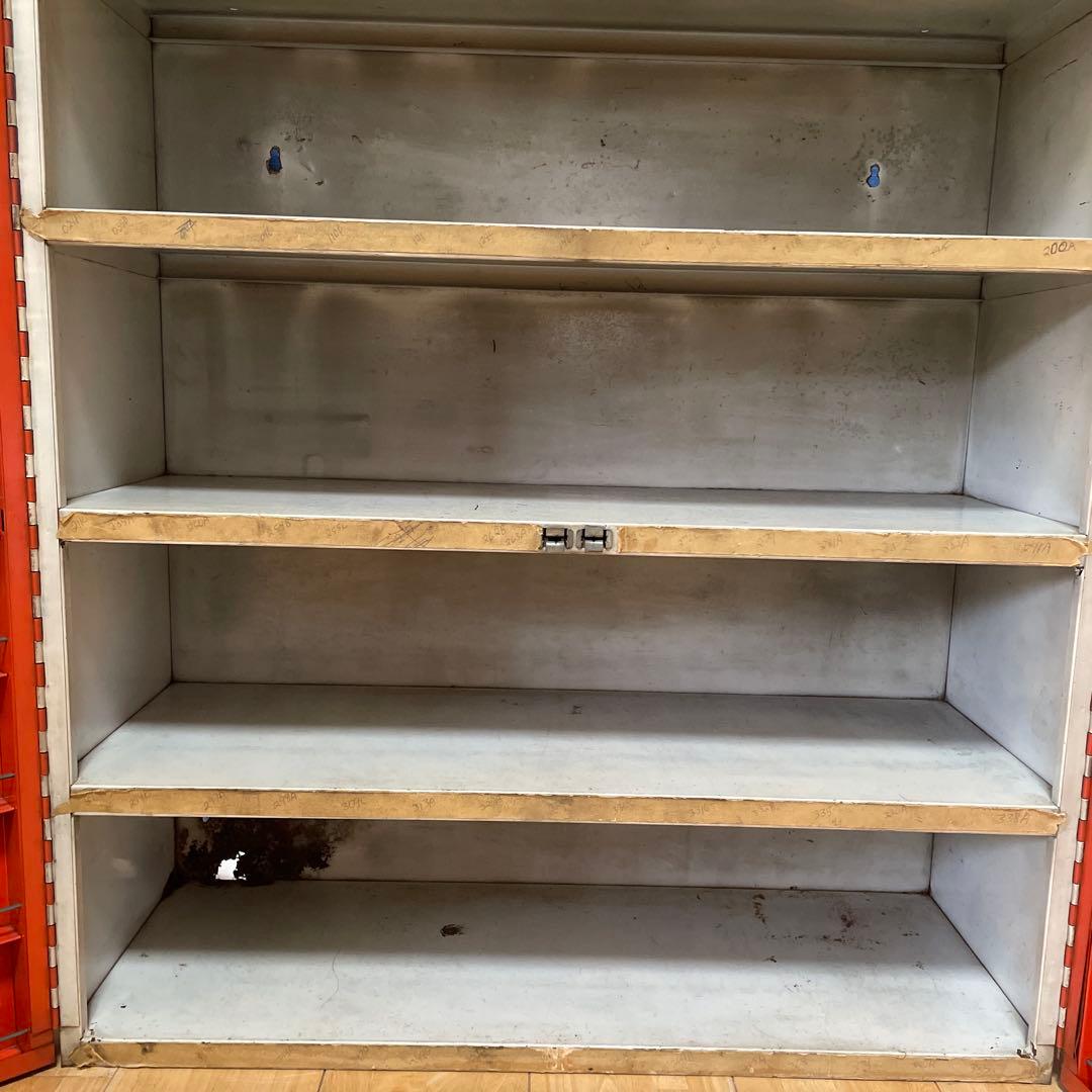 アメリカ　Borg Warner キャビネット　工具箱　アンティーク　棚