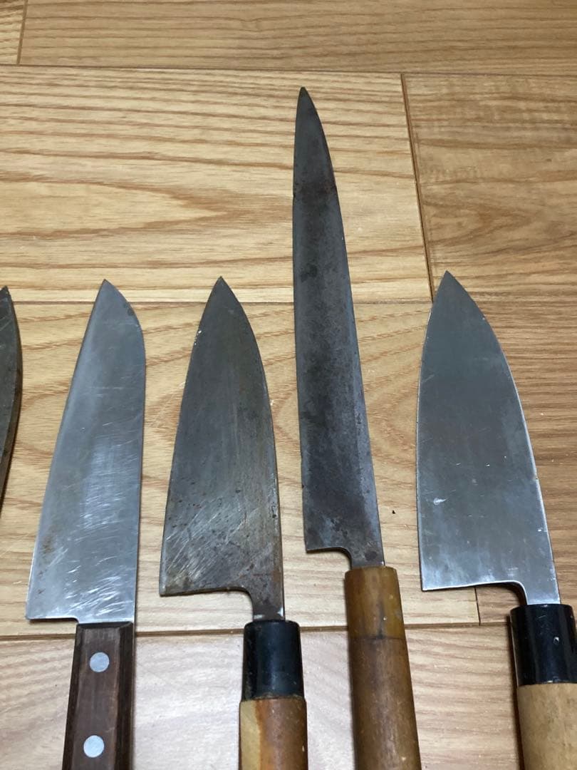 W) 包丁7本セット