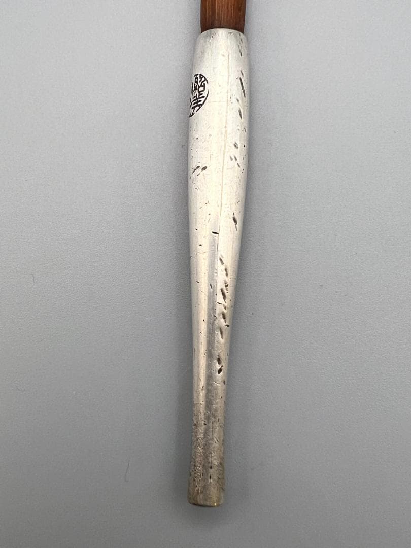 銀製　煙管　キセル　在銘　銀細工　アンティーク　重量約34g