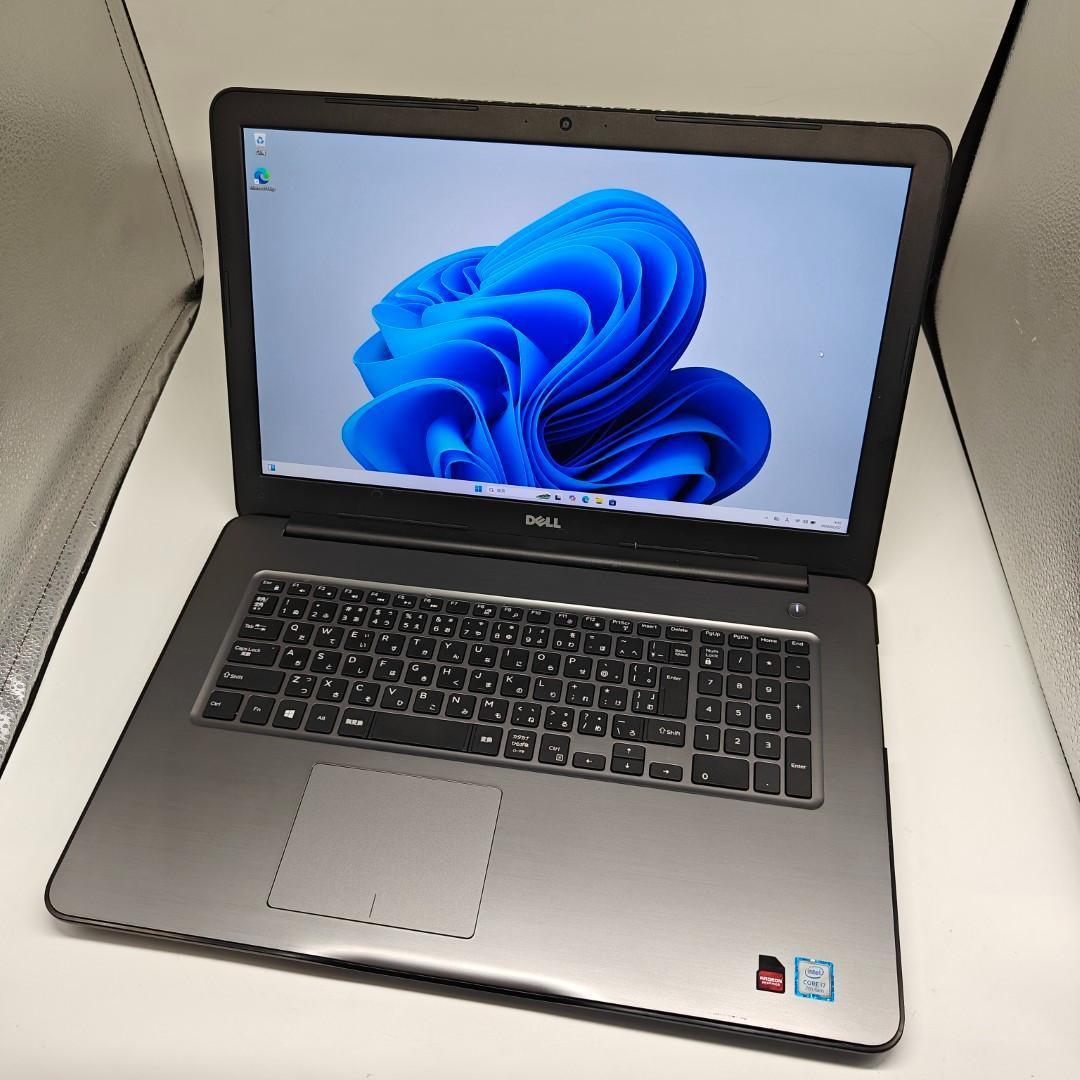 【DELL】高性能i7 SSD256GB 16GB グラボ搭載 大型 ノートPC