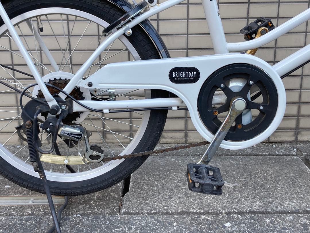 2022年3月購入 アサヒサイクル ブライトデイ BRIGHTDAY 外装6段