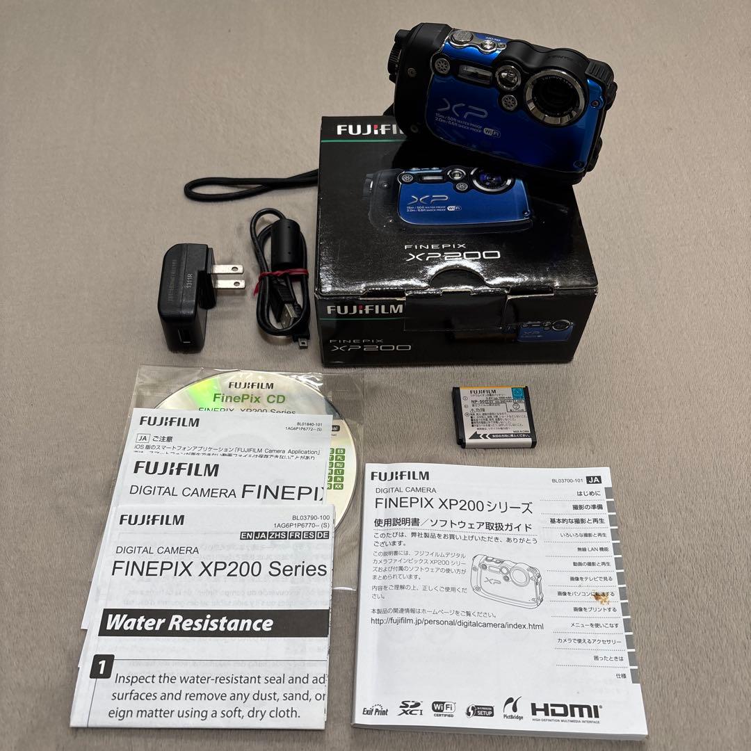FUJIFILM FINEPIX XP200 防水デジカメ