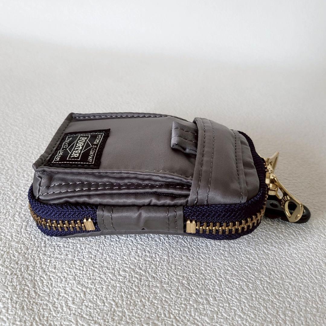 PORTER＿PX TANKER KEY PACK＿タンカーキーケースシルバー