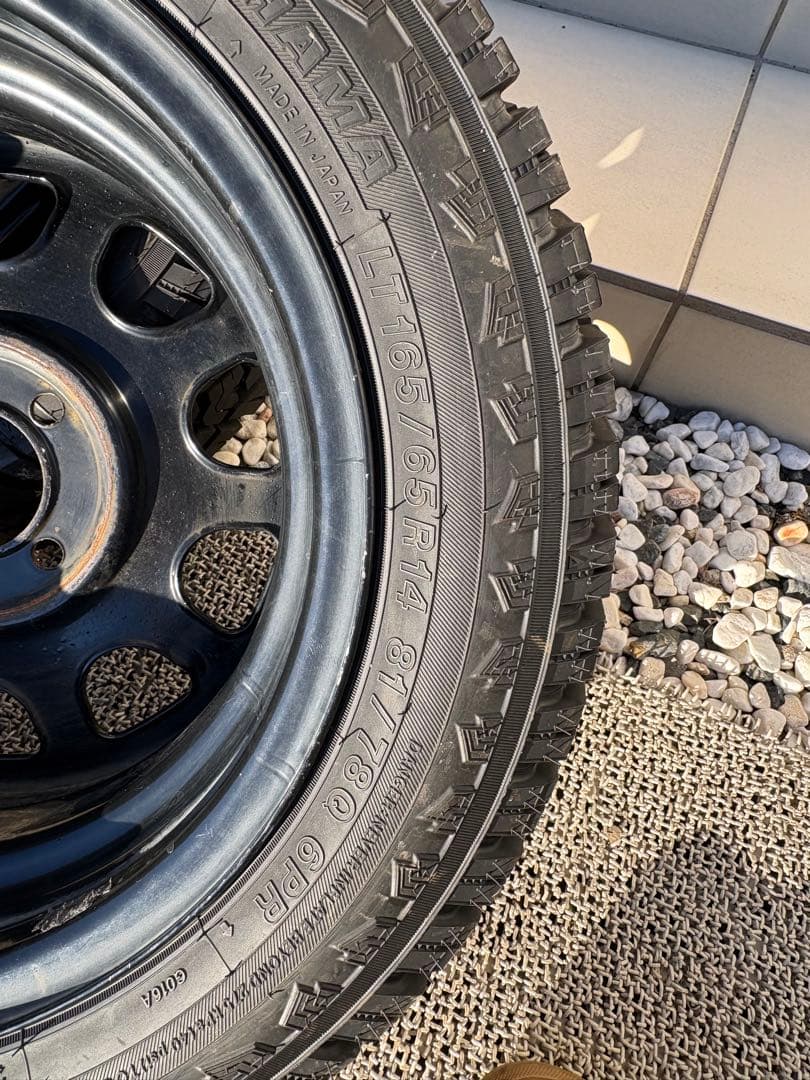 ヨコハマ LT165/65R14 タイヤ・ホイールセット 14インチ