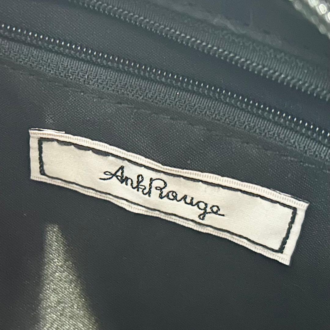 Ank Rouge 確定ファンサのおまじない ベロア　Bag 小 ブラック