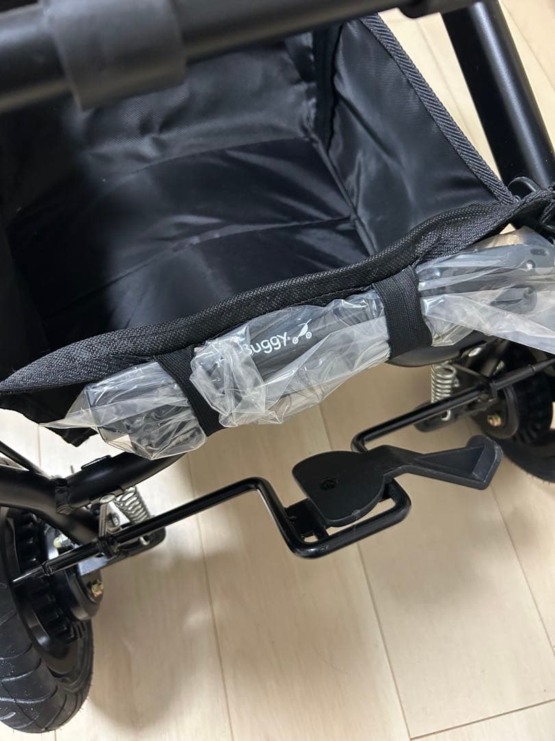 本体AIRBUGGY エアバギードーム3 ラージ アースブラックレイカバー付