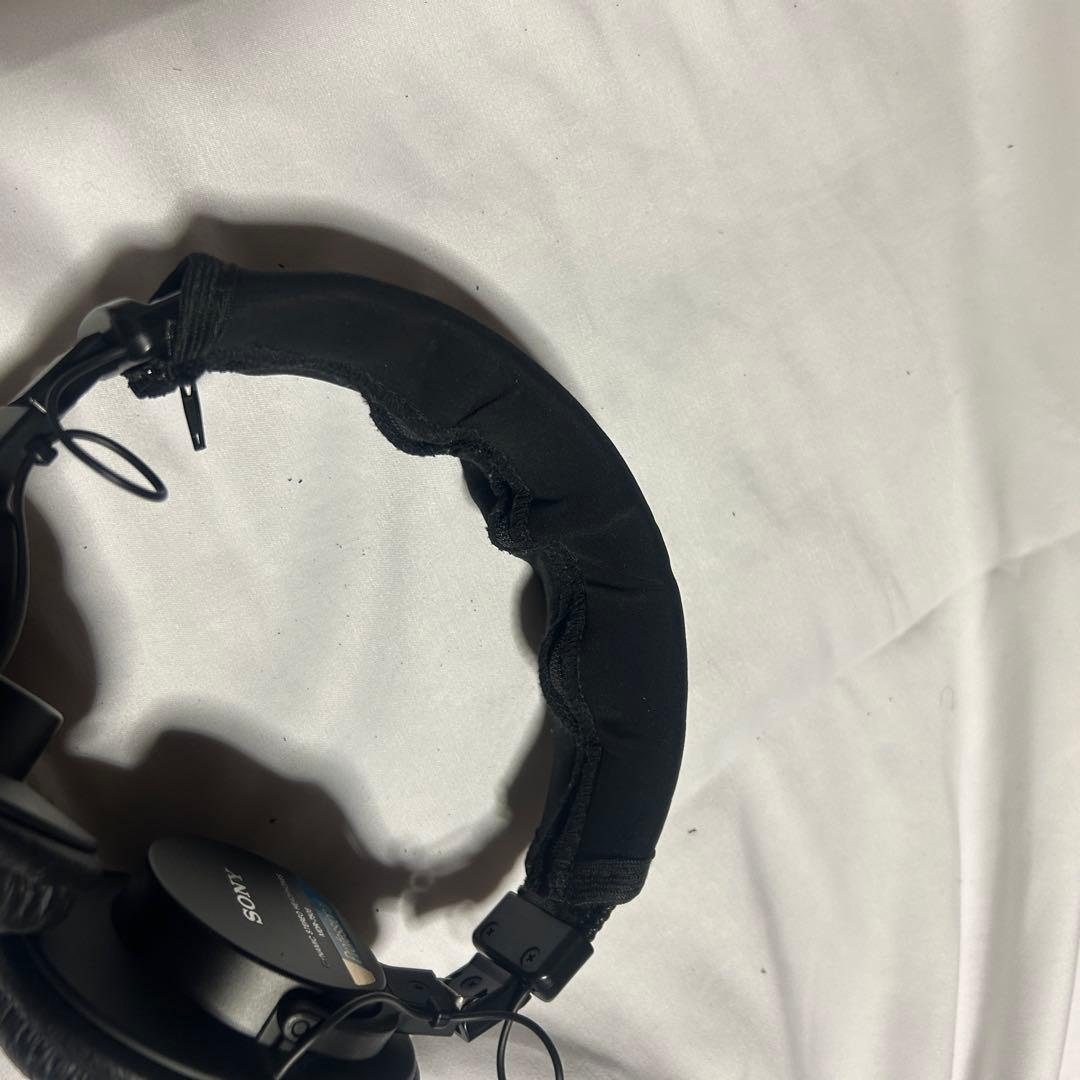 SONY MDR-7506モニターヘッドホン【動作確認済/交換用イヤーパッド付】