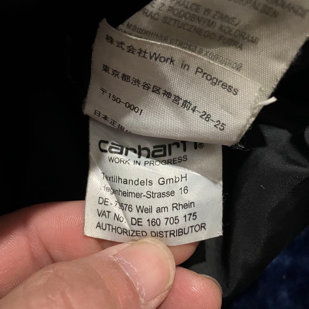 Carhartt WIP SIBERIAN PARKA 黒M フェード雰囲気