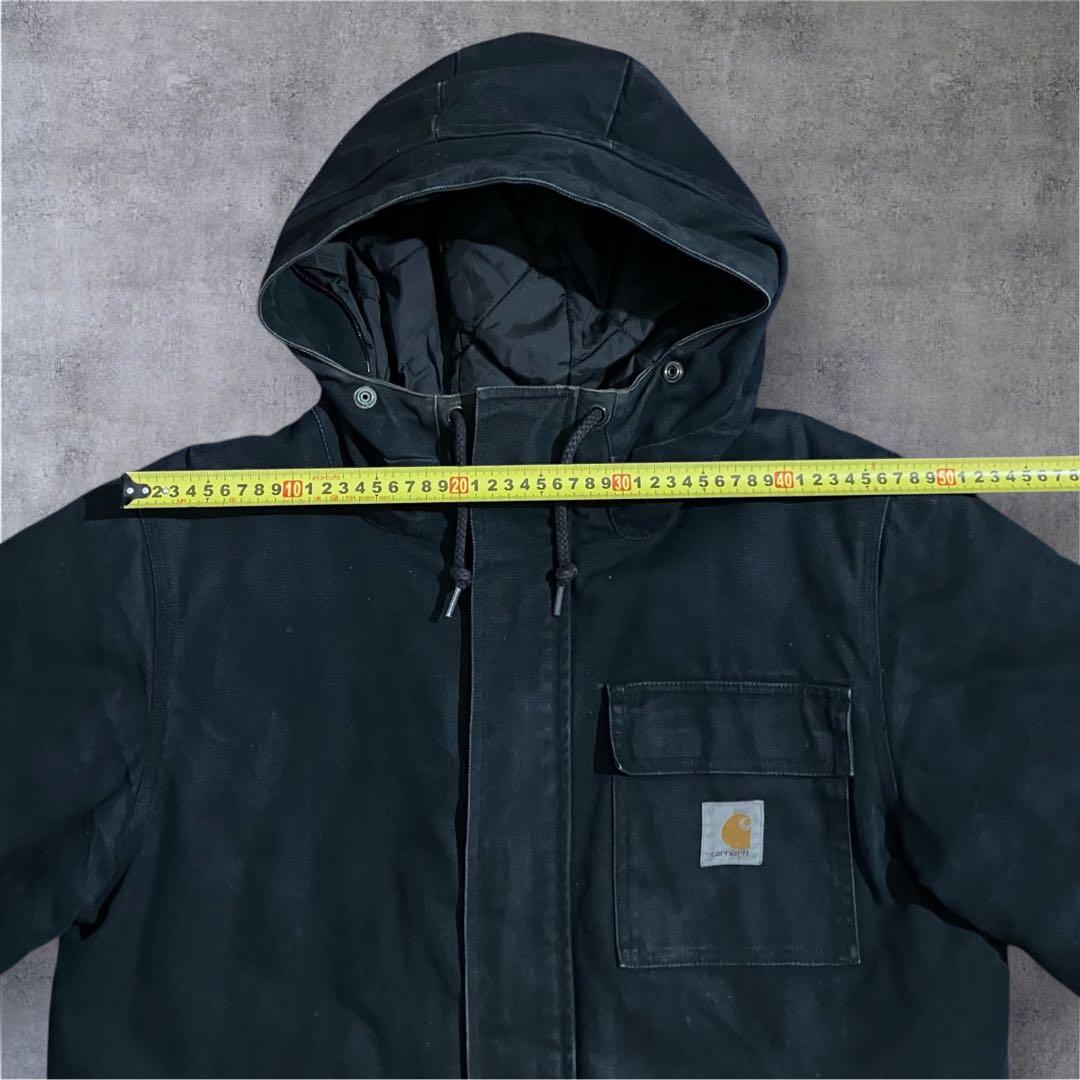 Carhartt WIP SIBERIAN PARKA 黒M フェード雰囲気