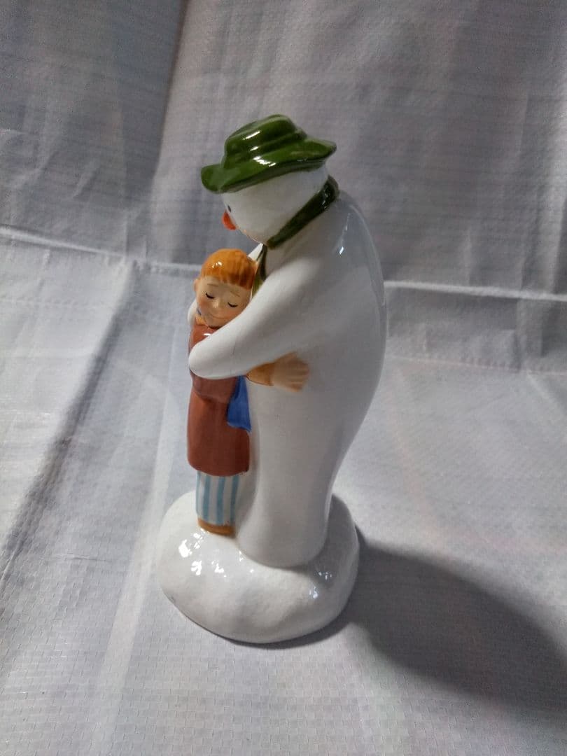 Coalport The Hug man コールポート スノーマン 置物