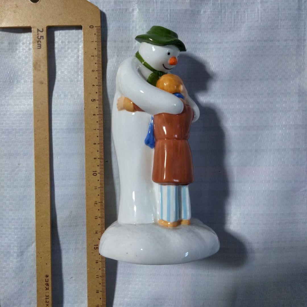 Coalport The Hug man コールポート スノーマン 置物