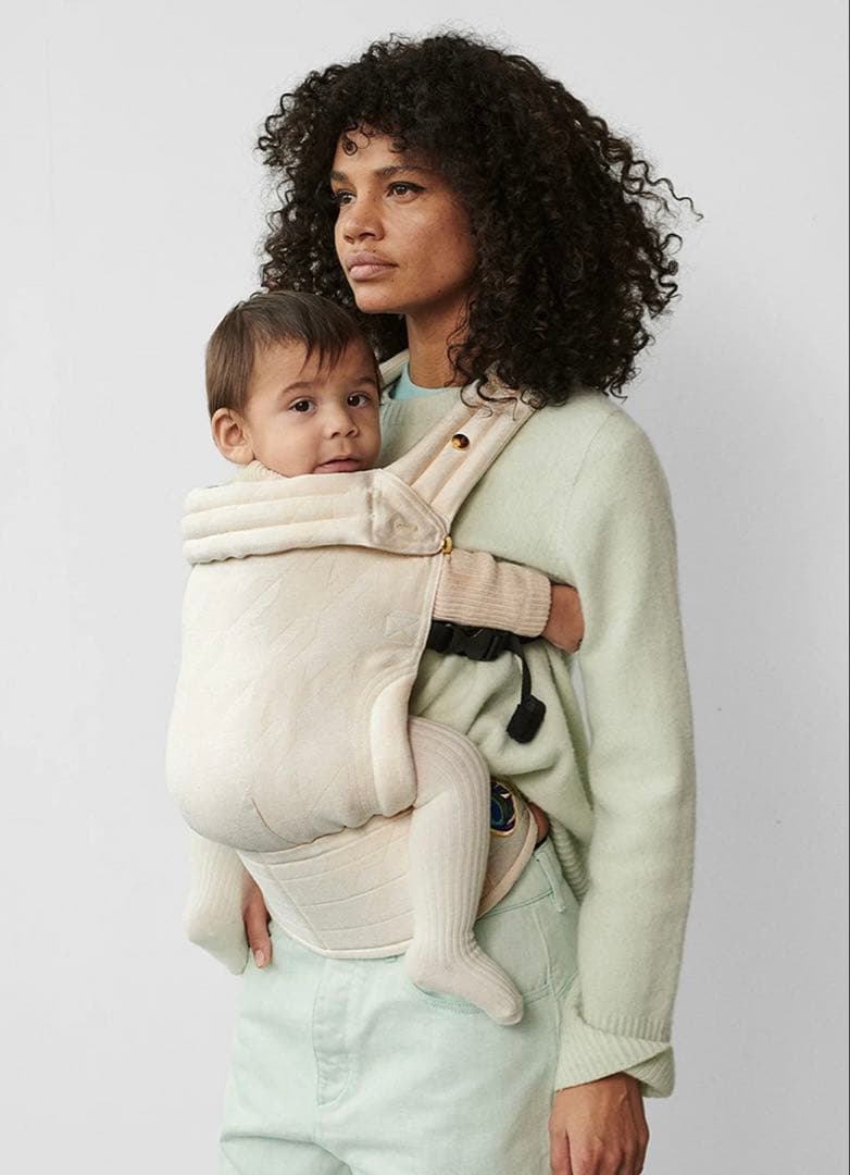 アーティポッペ　千鳥柄　ザイガイストツイードW オーガニックヘンプ　　ホワイト