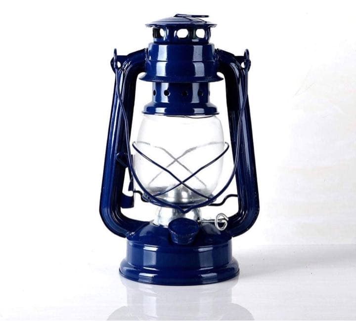 2ランプの キャンプ 防災用 ライト 照明 ランタン 中 ブロンズ, 灯油ランプ