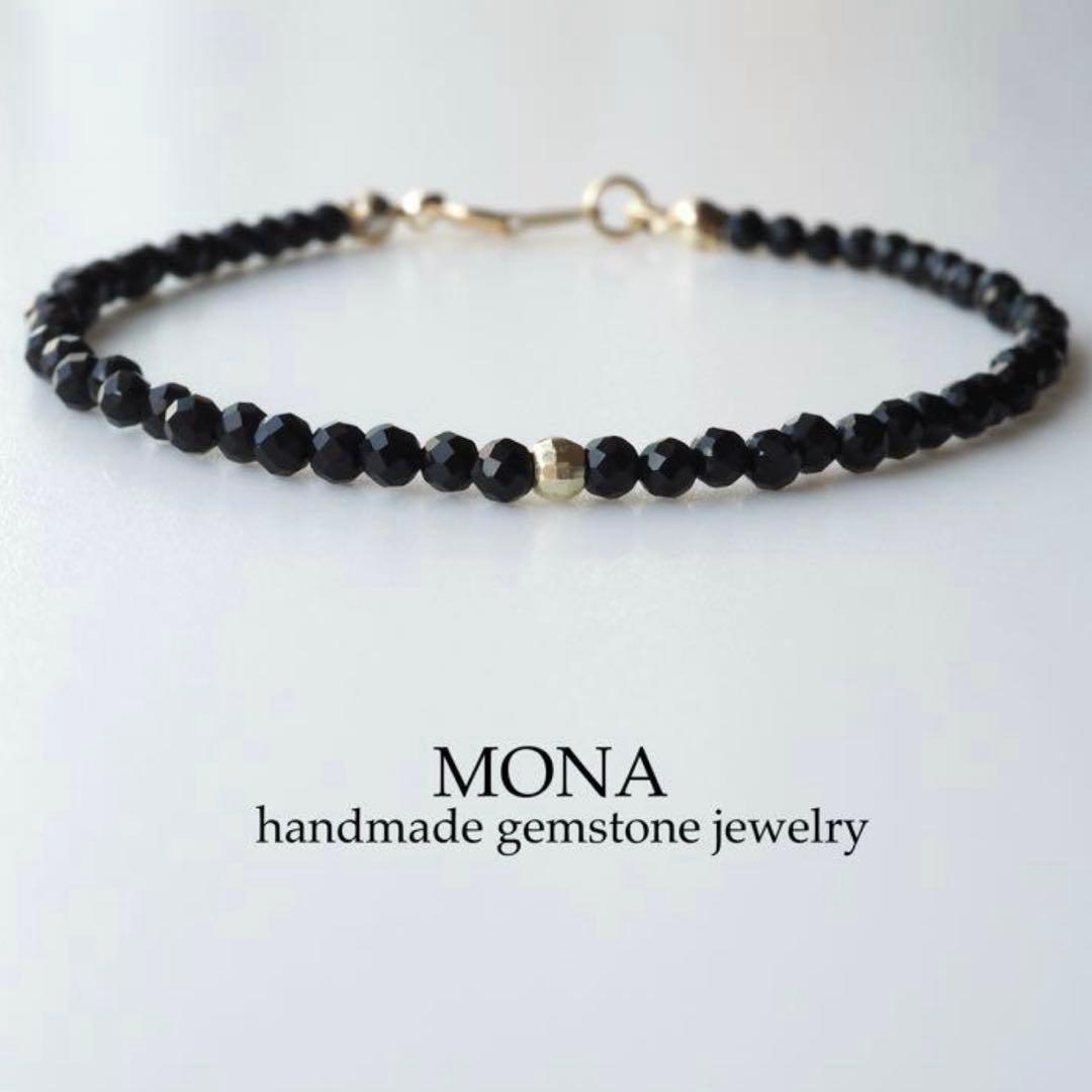 【blue.ks】天然フローライトの一粒ネックレストップ