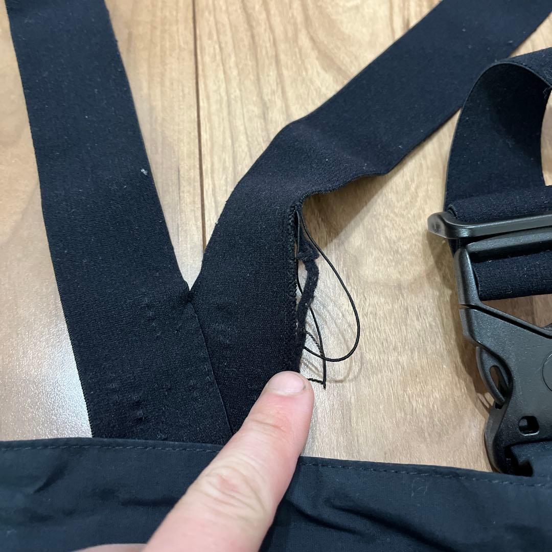 VOLCOM GORE-TEX ブラック ビブパンツ XL