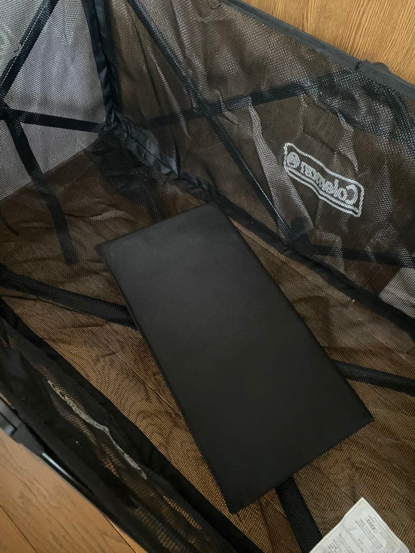 【美品】Coleman ワゴンメッシュ 【新品】ウッドロールテーブル セット