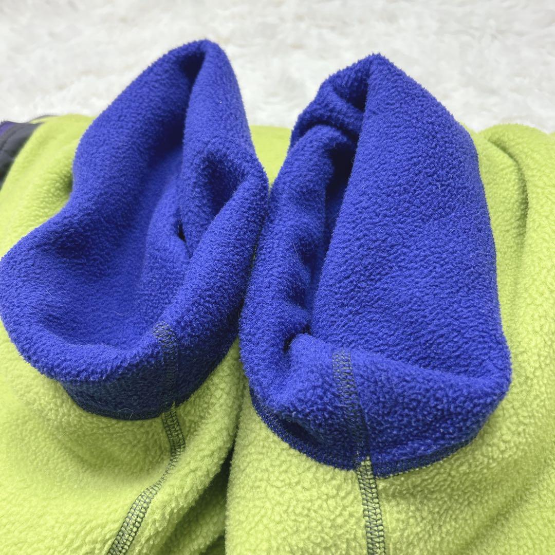 90s パタゴニア　USA製 シェルドシンチラ　ナイロンジャケット　紫　黄色