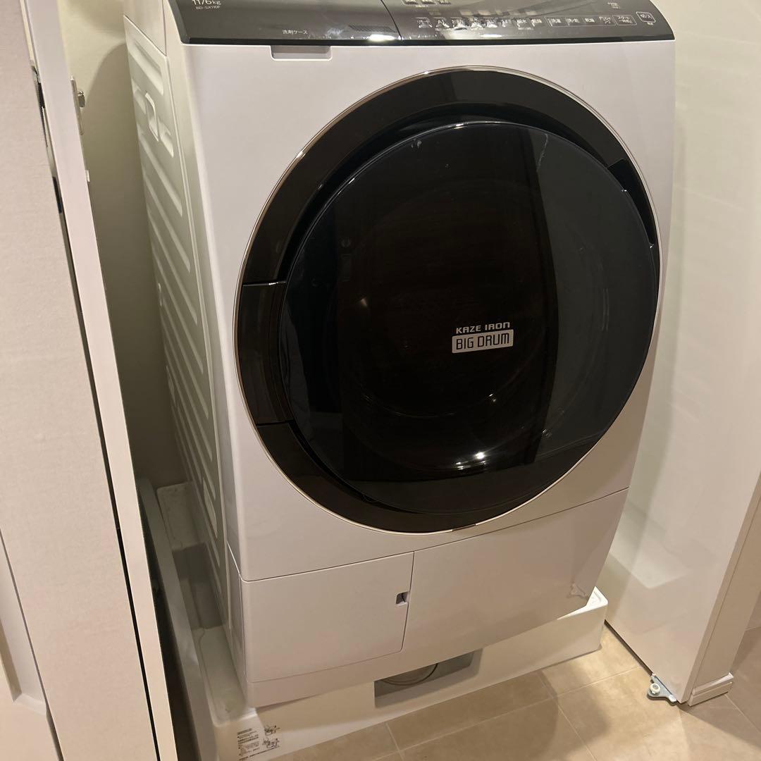 みみ(無言取引○)日立◆ドラム式洗濯乾燥機 洗濯11kg乾燥6kg