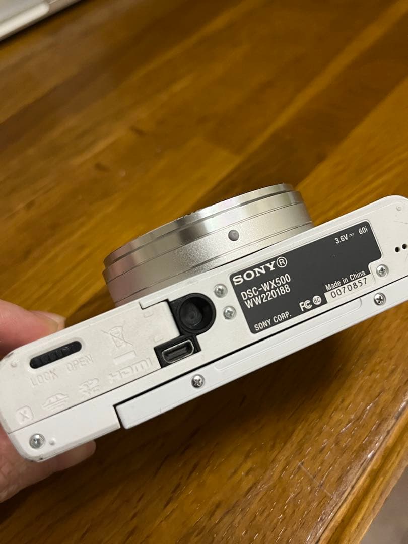 SONY DSC-WX500コンパクトデジタルカメラ