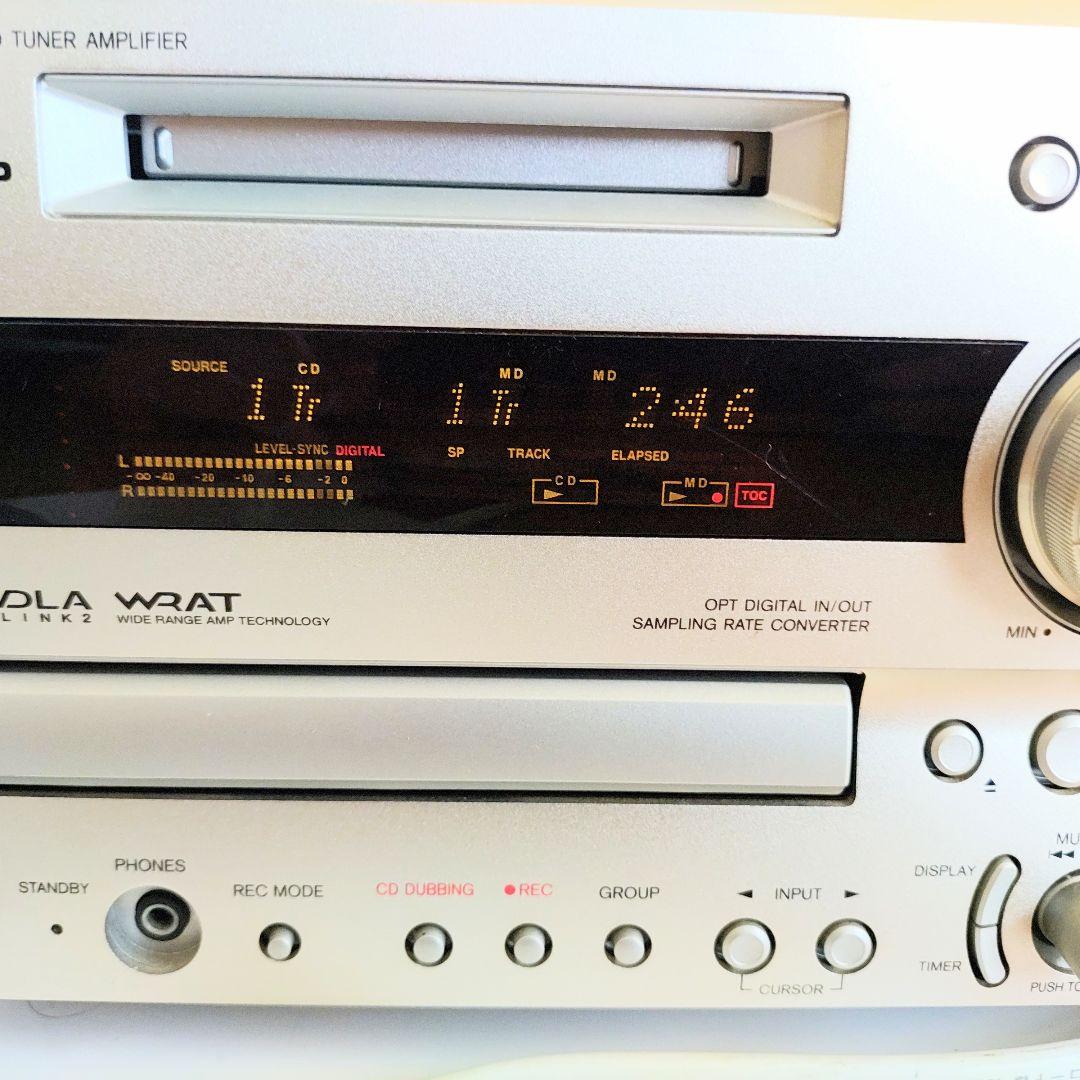 ■動作品■ONKYO FR-X9A CD/MDコンポ リモコン付き