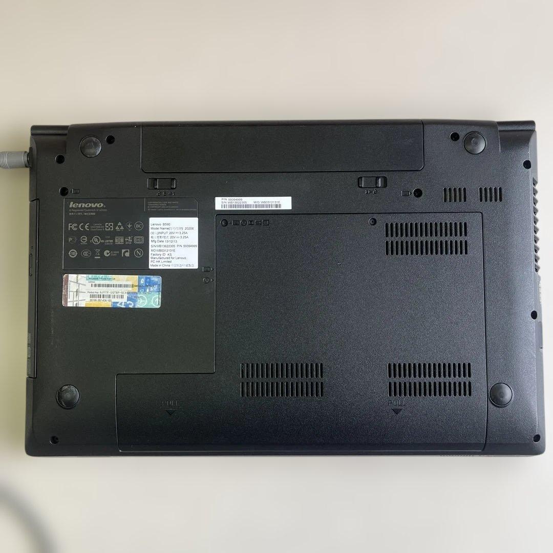 ☆格安美品☆WindowsXP☆レノボ15.6インチ大画面ノート☆Office付