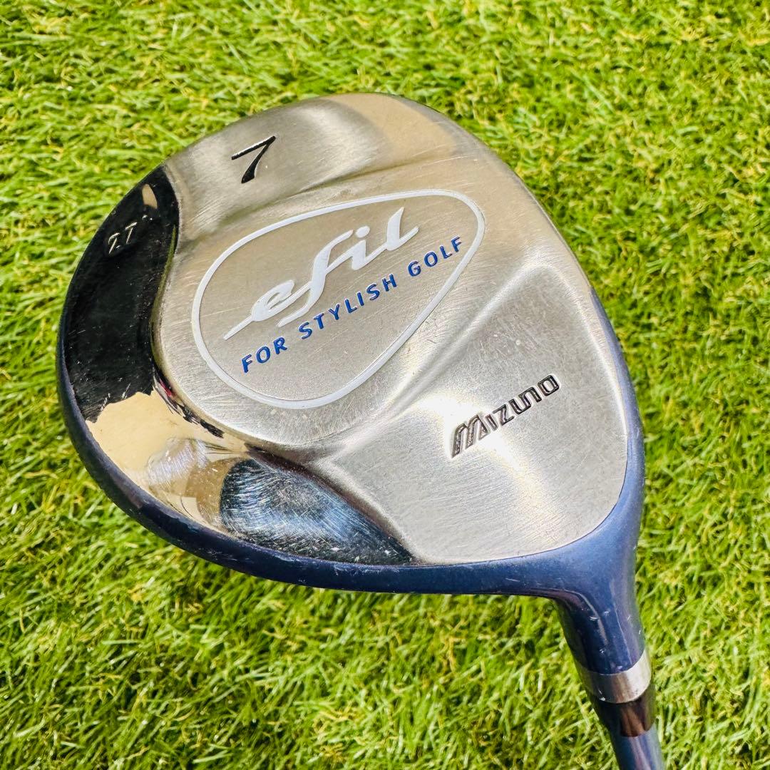 【女性用】ミズノ efil レディース 4番ウッド & 7番ウッド 2本セット