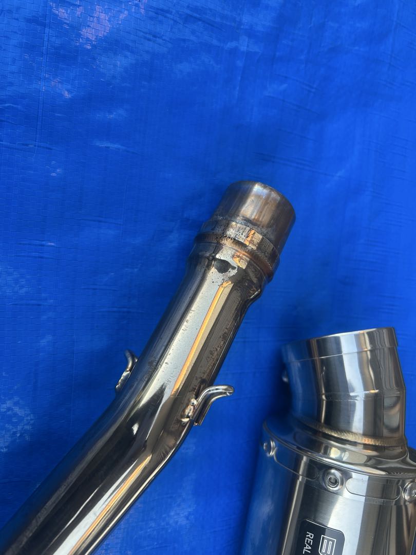 BEAMS R-EVOマフラー シグナスX台湾２型にて使用