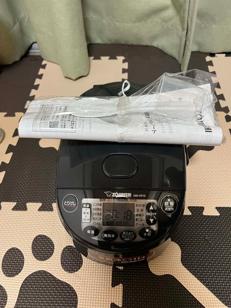 象印 IH炊飯ジャー NW-VR10 容量1.0L（5.5合炊き）2025年製
