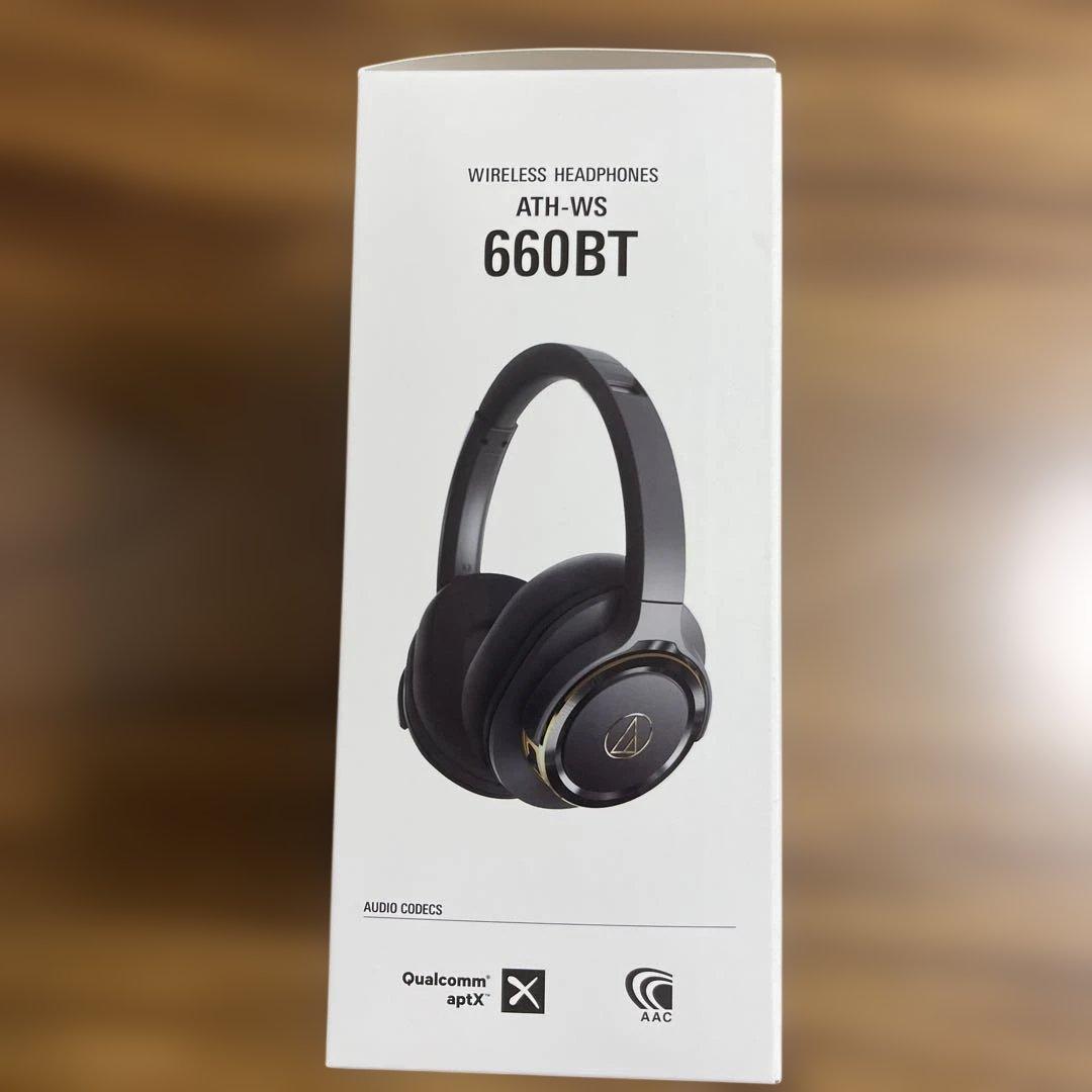 オーディオテクニカ ワイヤレスヘッドホン ATH-WS660BT 【新品未使用】