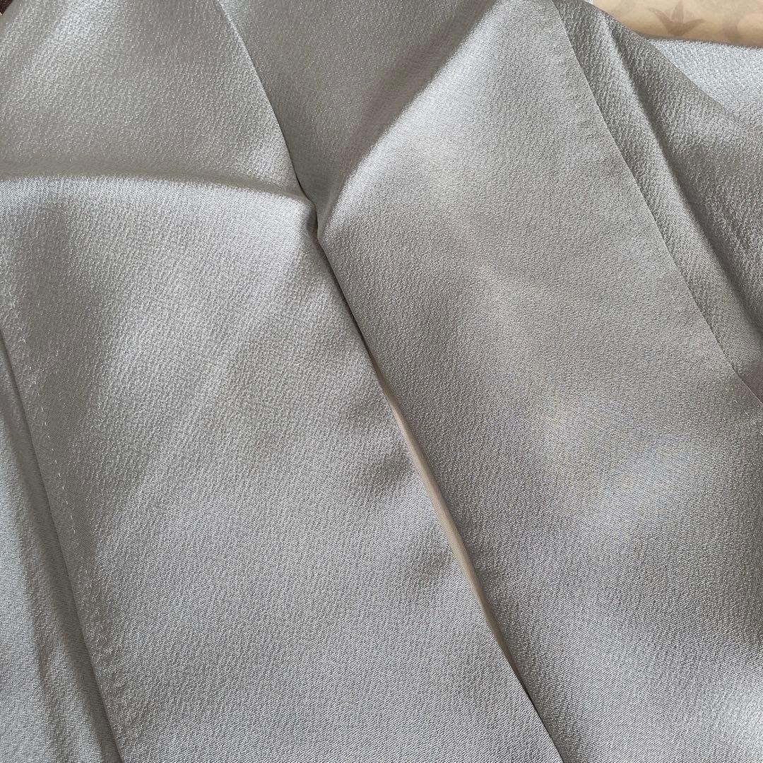 訪問着　帯　のみ　遠山紋様　梅の木　鶴　幔幕文　金彩加工　入学式　卒業式　H6