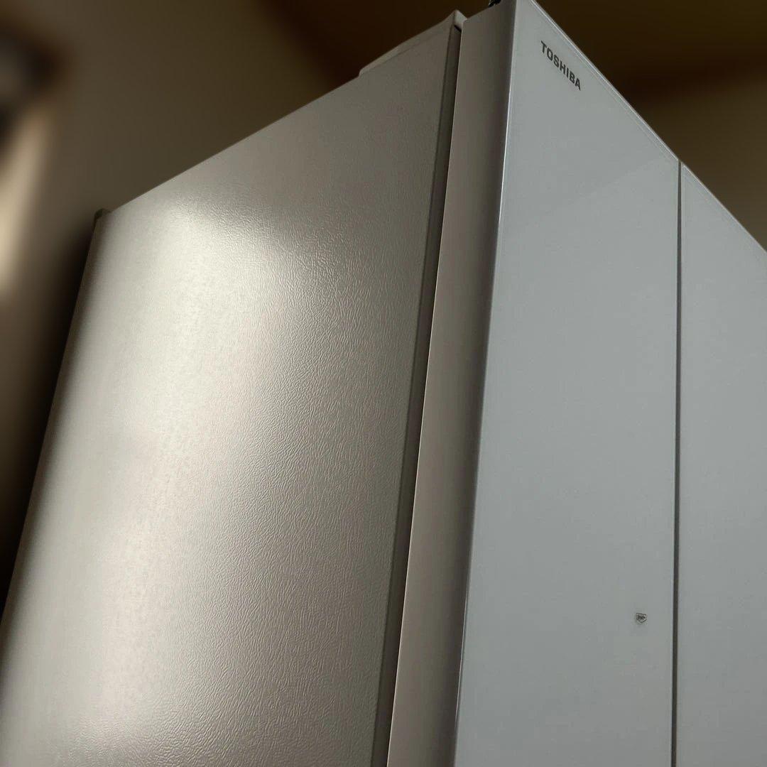Toshiba ホワイト 6ドア冷蔵庫 8月中旬まで出品