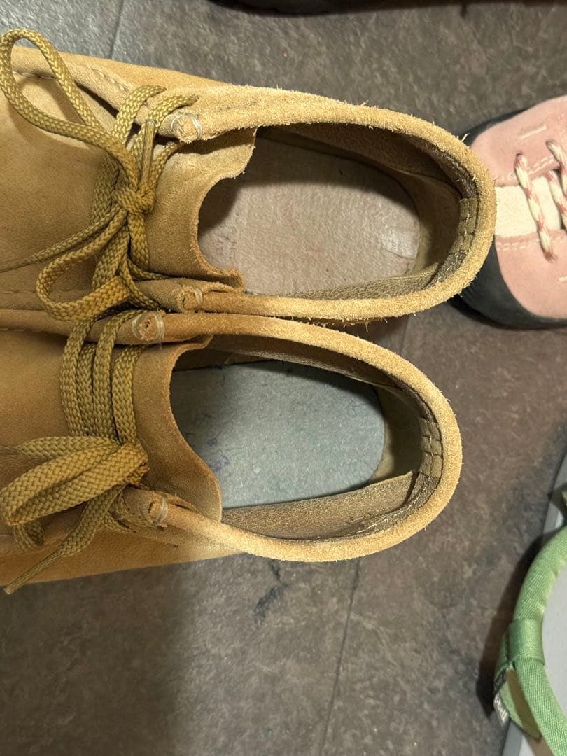 【クラークス】Clarks ワラビーブーツ　ダークサンドスウェード　UK7