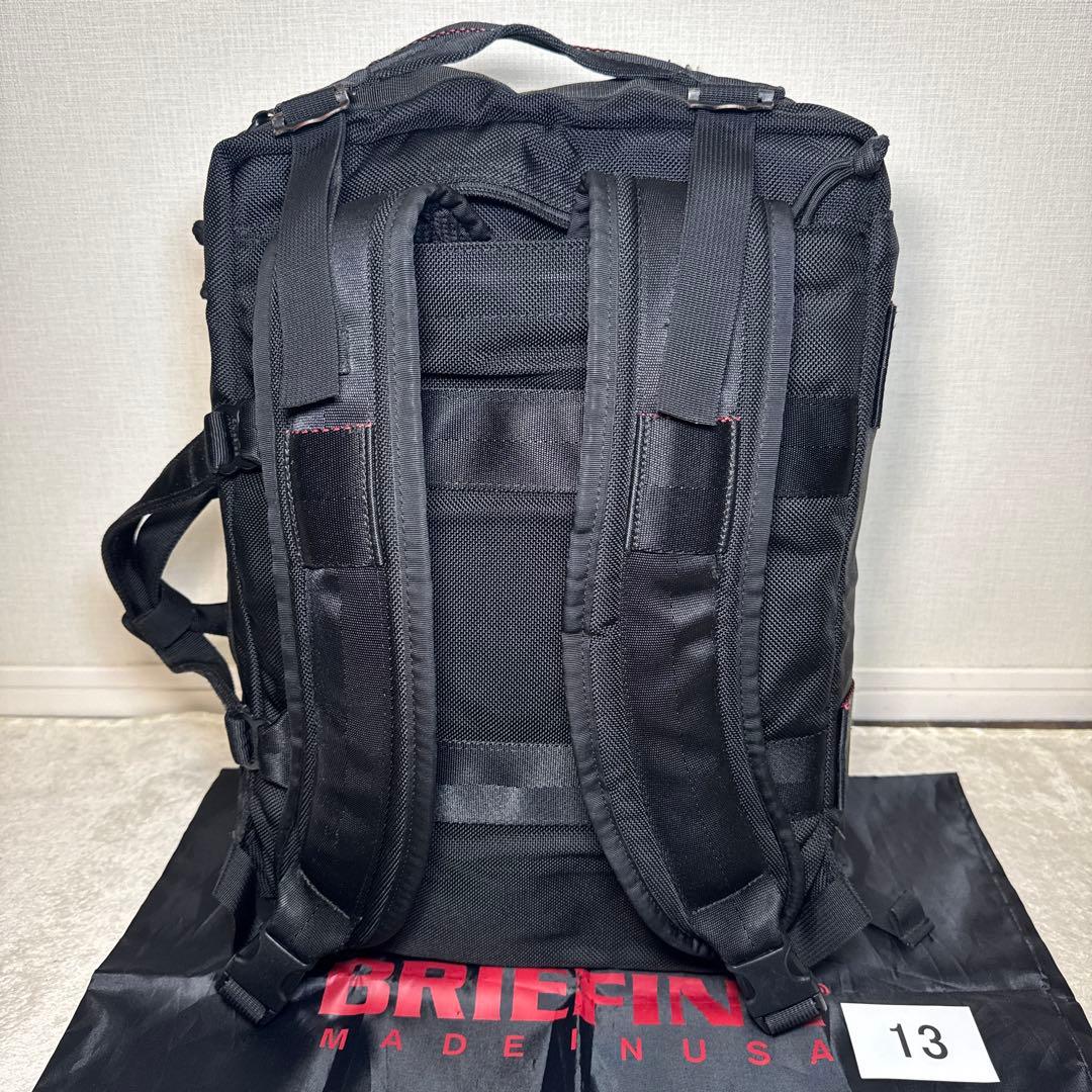 13 ブリーフィング　ビームス　ビジネスバッグ　3way ブラック