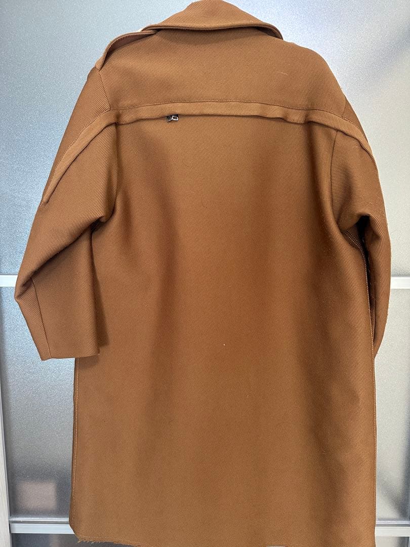 N°21 ブラウン ダブルブレストコート