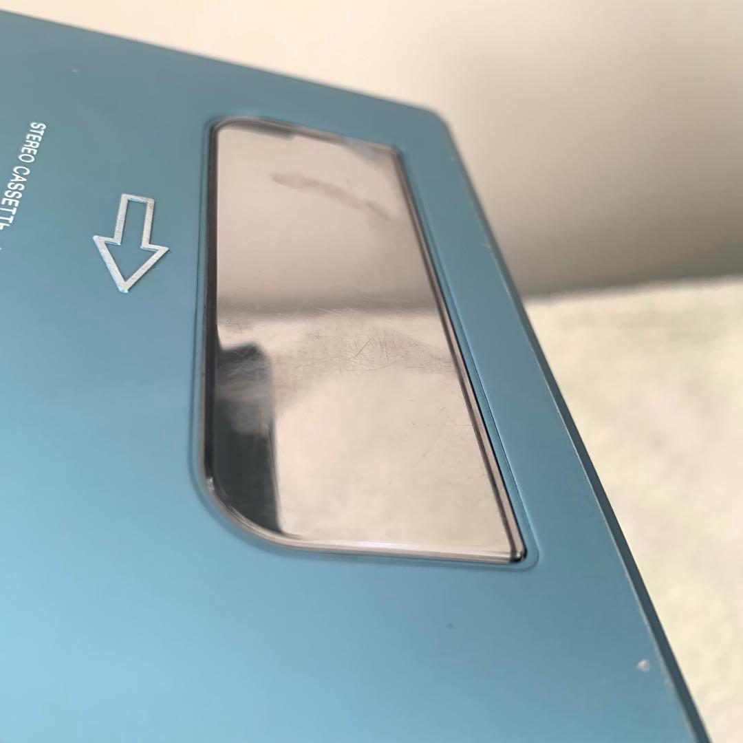 【ジャンク】【希少】SONY Walkman WM-DD ブルー　カセットテープ