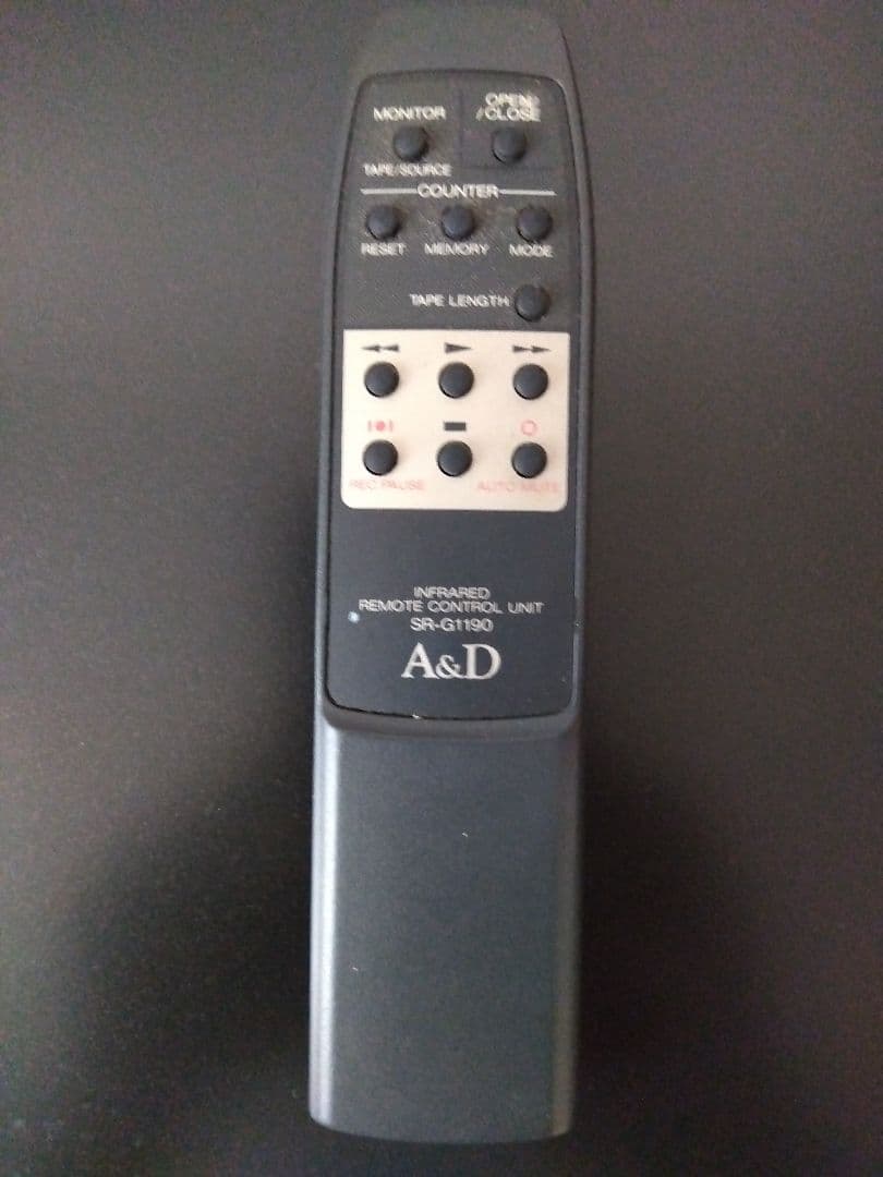 ジャンク A&D GQ-Z5300 3ヘッドカセットデッキ