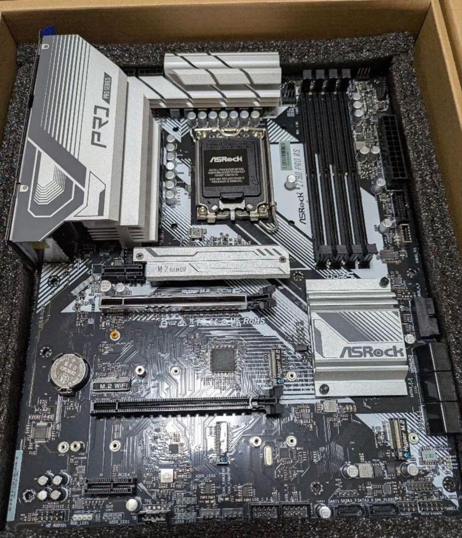 CPU Intel i9-13900KF + ASRock Z790 PRO RS