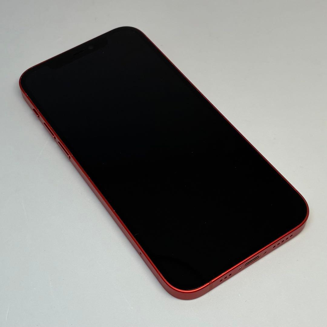 388【電池新品　100％表示】 iPhone 12　256GB　レッド