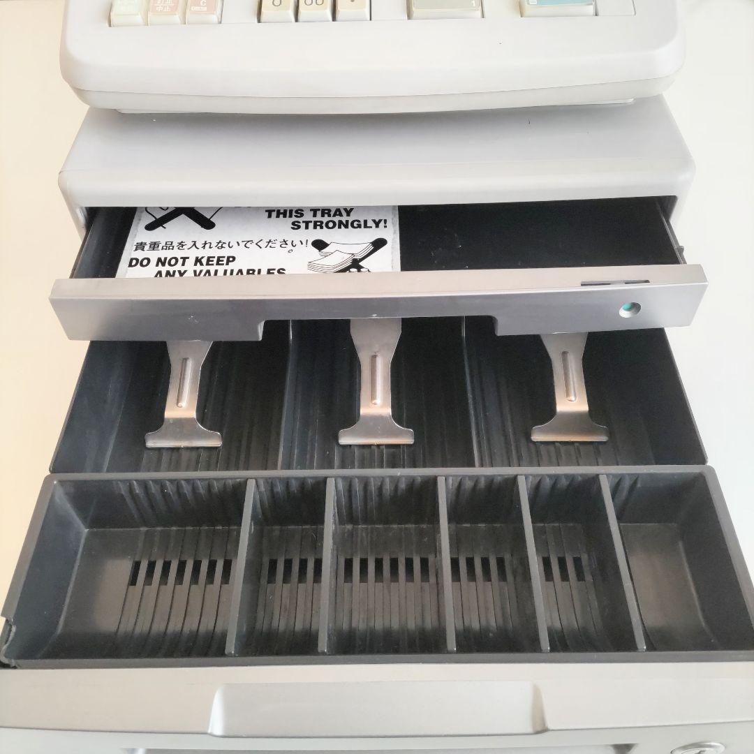 CASIO レジスター TE-100 2段式ドロワー 感熱紙ロール付属